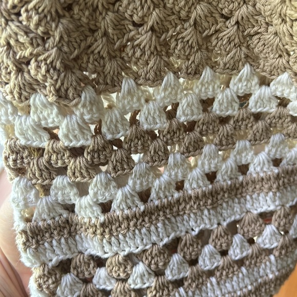 Free People by Flook NWT crochet 100% cotton pants - Picture 6 of 12